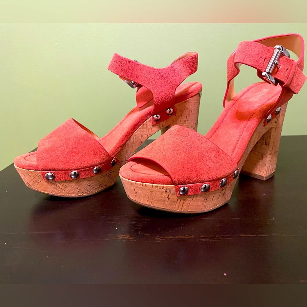 MICHAEL Michael Kors Hayden Platform Sandals Cinnamon Women’s  7.5M